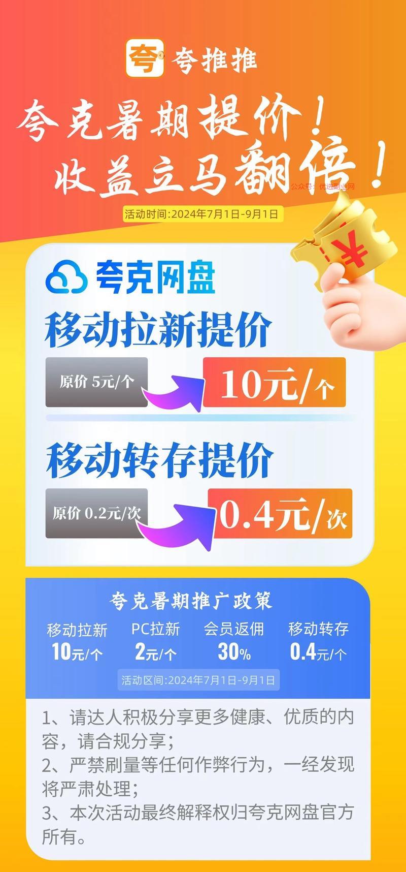 网盘拉新奖励翻倍，在做…#情报-搞钱情报论坛-网创交流-优选副业网